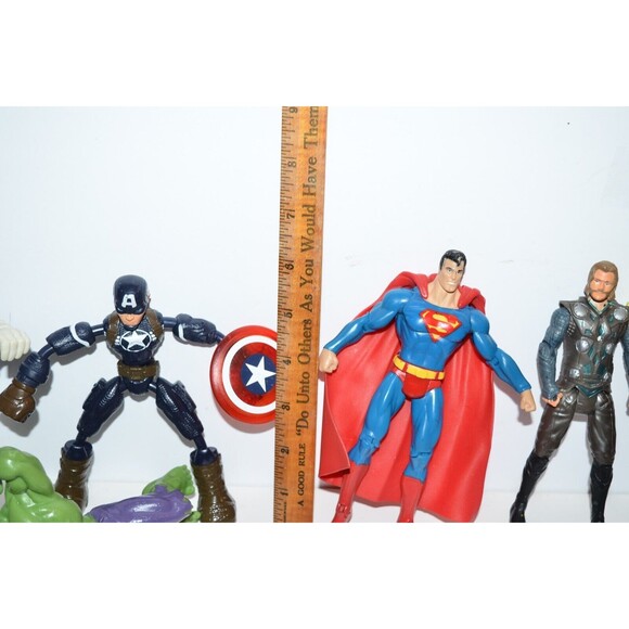 DC Comics Mixed Loose Action Figure Toy Lot Batman Robin Superman avengers - Picture 12 of 16